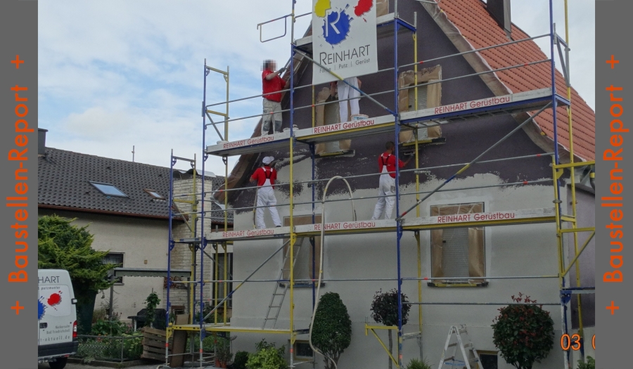 <p> Einfamilienhaus in Neckarsulm-Obereisesheim / <br> Während der Renovierung </p>